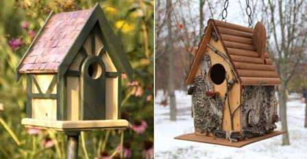 Шпаківні своїми руками фото