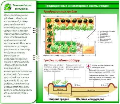 Суть методу вирощування овочів по Міттлайдеру