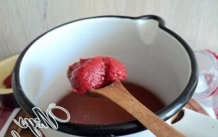 мариновані кабачки з кетчупом
