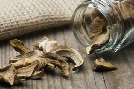 Як зберігати сушені гриби в банках