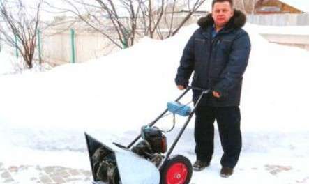 Як зробити саморобний снігоприбирач з бензопили своїми руками: схеми та креслення з фото