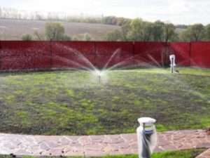 Рівномірність посадки газону