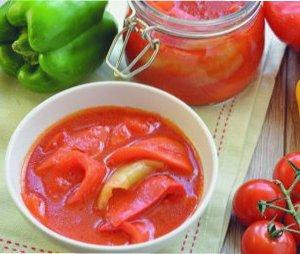 Лечо з червоного перцю з кабачками - покроковий рецепт приготування