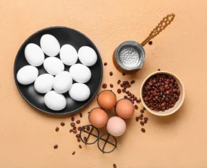 Як пофарбувати яйця за допомогою кави