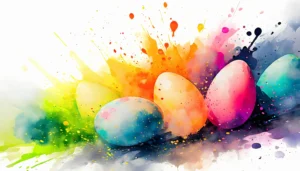 Яйця у стилі поп-арт